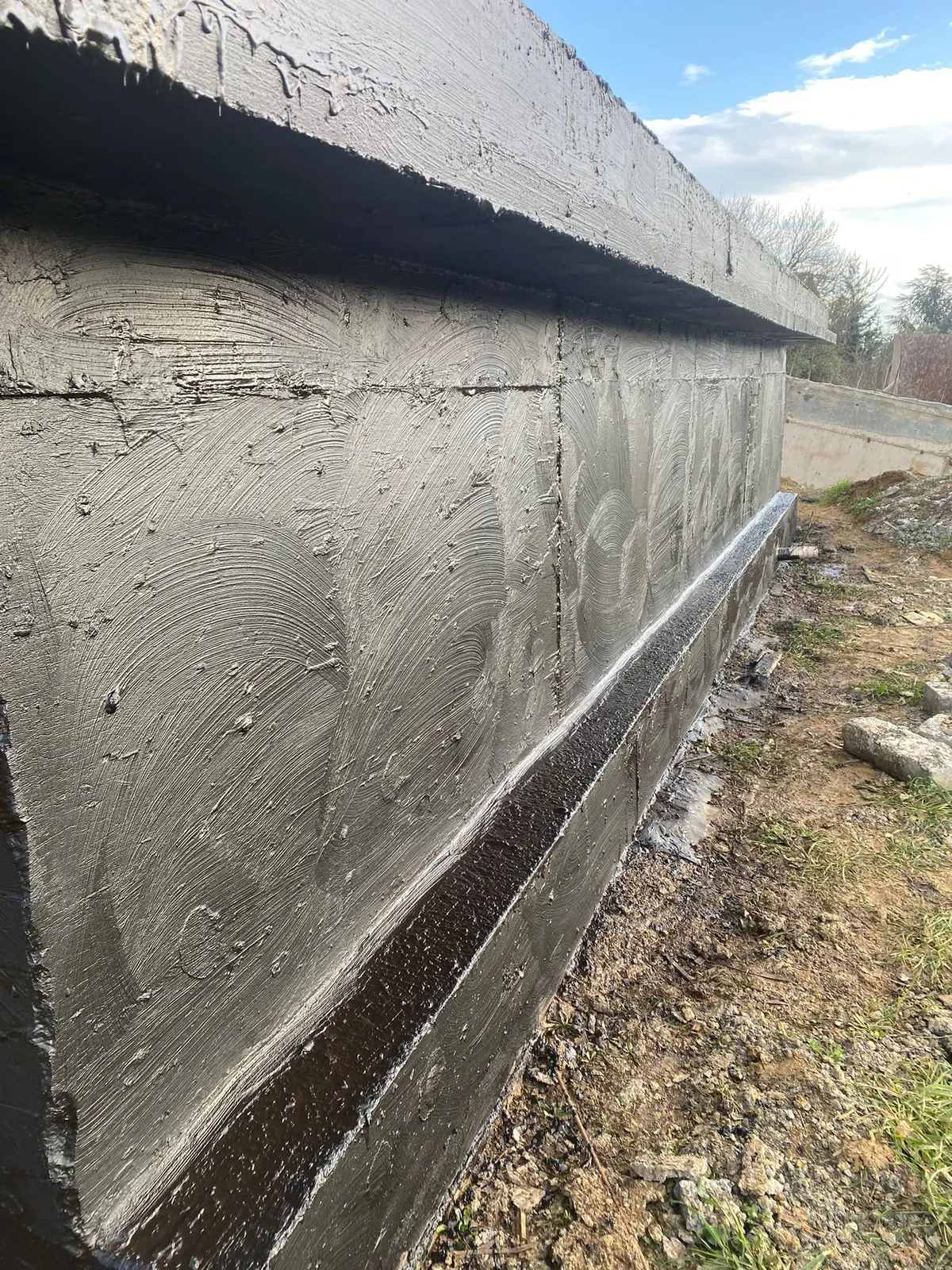 Perde duvar kristalize kaplama ikinci kat uygulaması