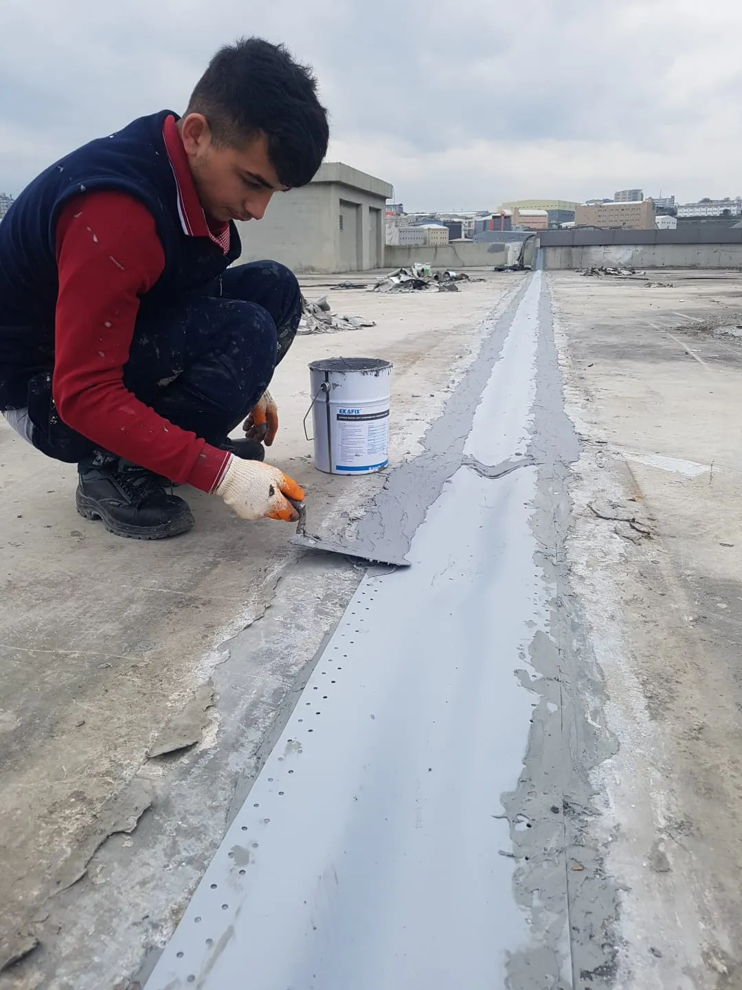 Bodrum kat dilatasyon derz enjeksiyon uygulaması