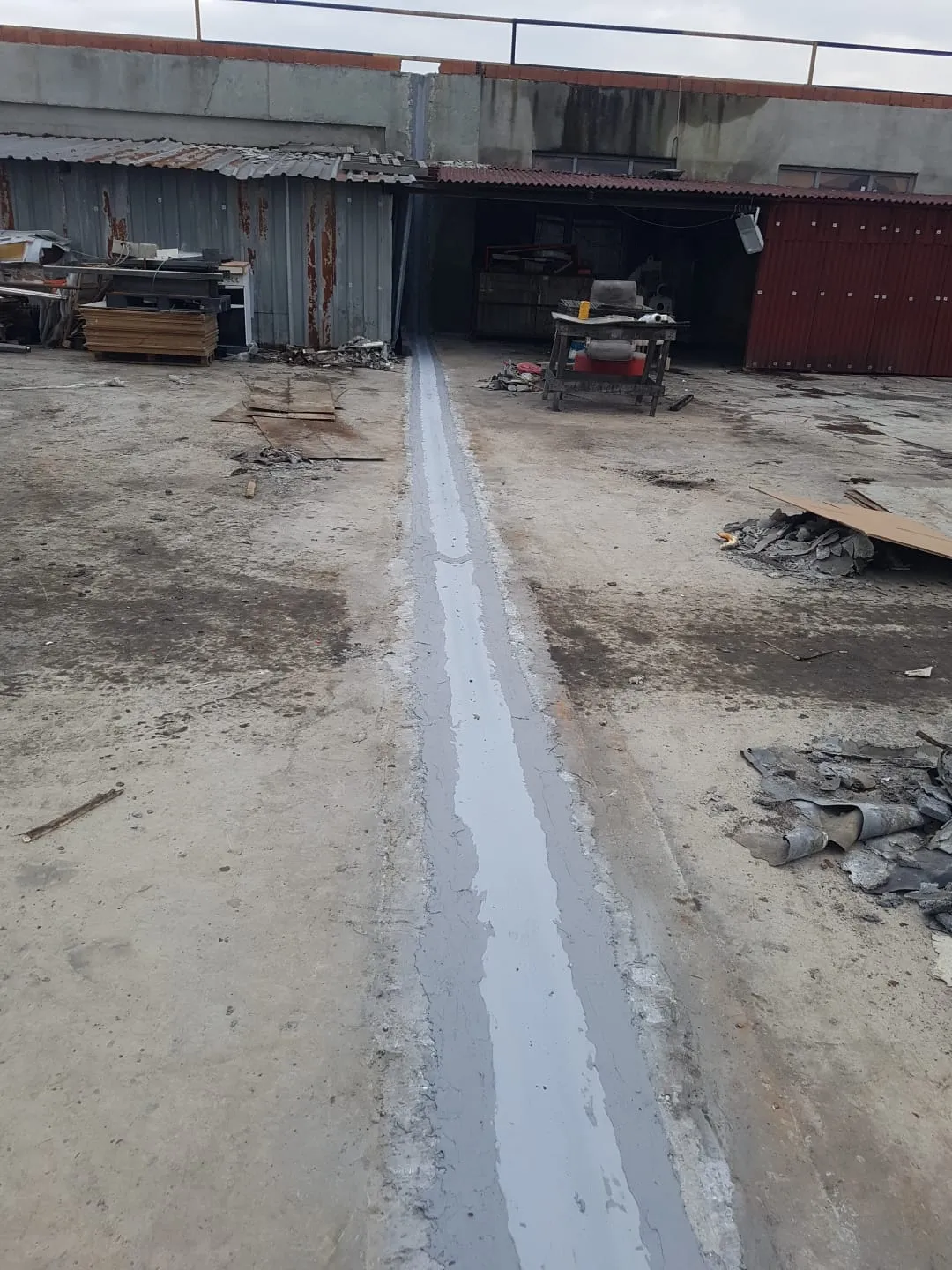 Dilatasyon derz su testi kontrol aşaması