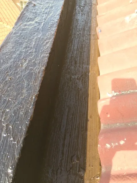 Gizli dere su yalıtımı tamamlanmış görünüm