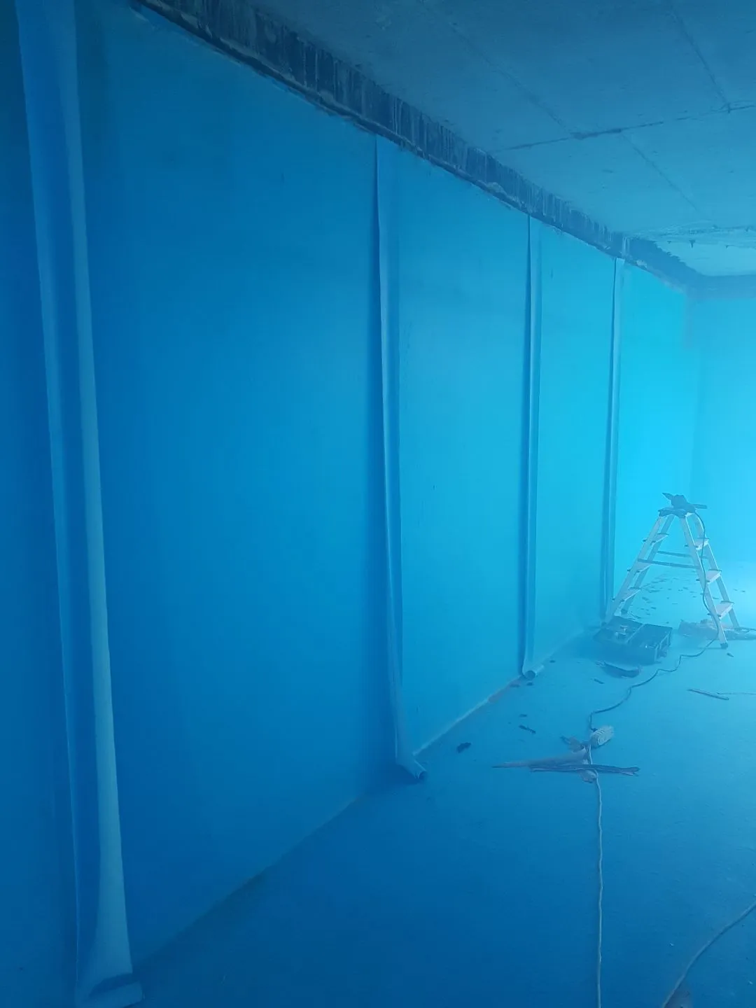 Su deposu duvar ve taban birleşim noktası kaplama